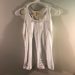 White Lole Workout Tank Top